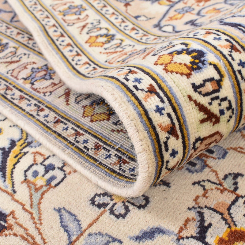 Tapis persan - Keshan - 380 x 271 cm - beige clair
