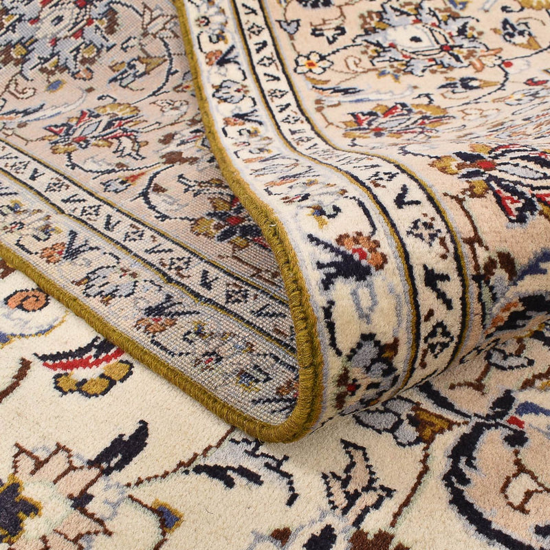 Tapis persan - Keshan - 310 x 215 cm - beige clair