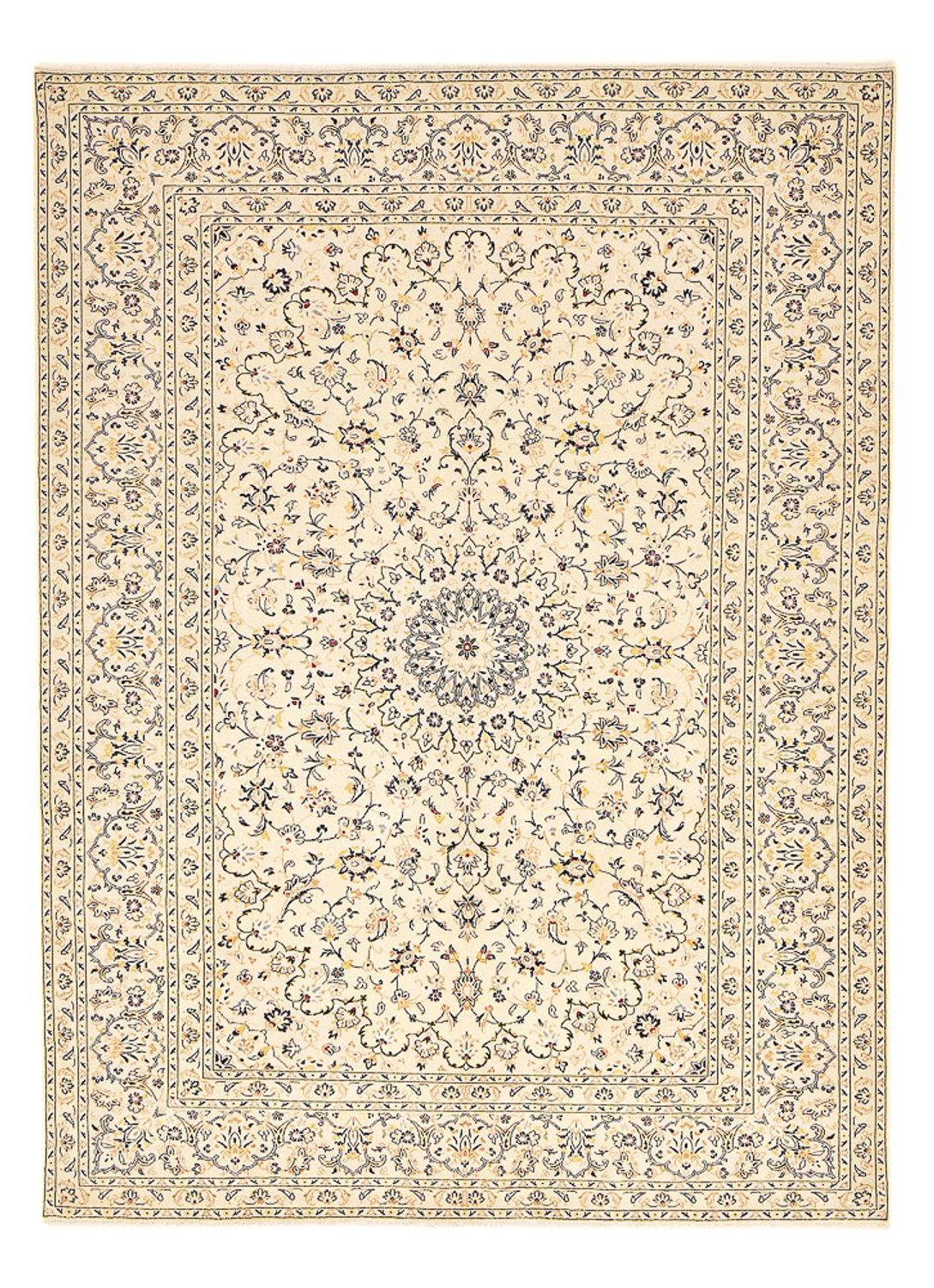 Tapis persan - Keshan - 343 x 243 cm - beige