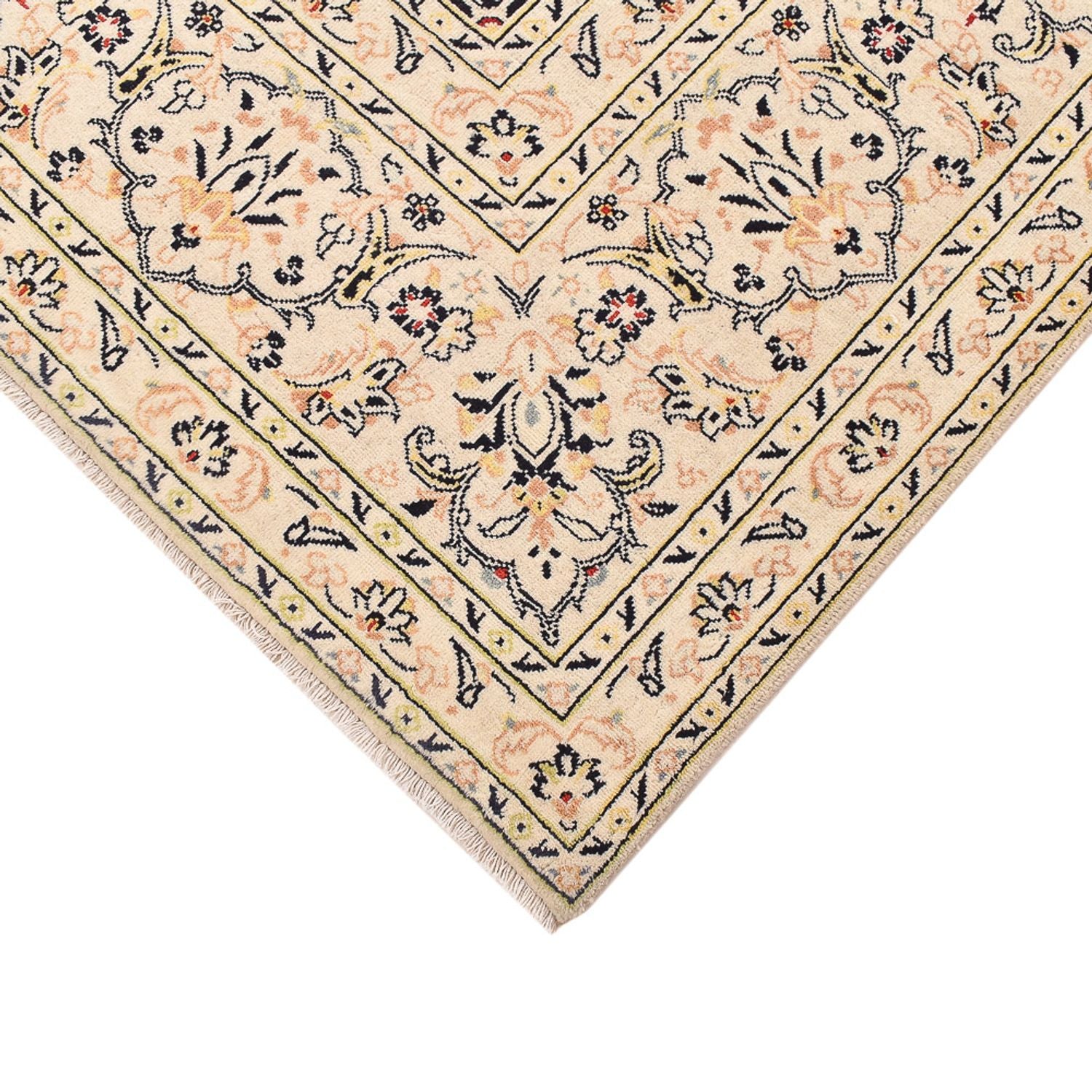 Tapis persan - Keshan - 343 x 243 cm - beige