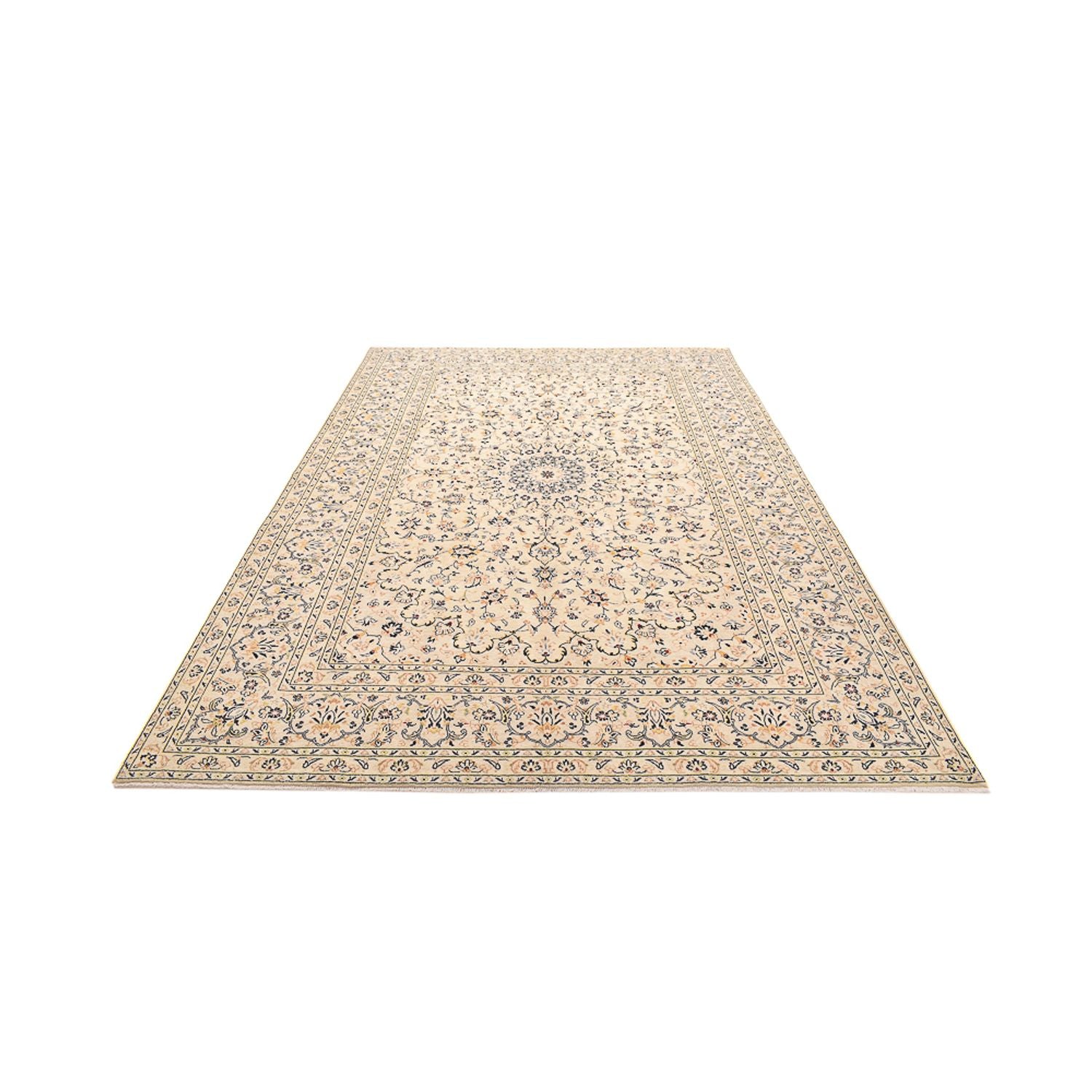 Tapis persan - Keshan - 343 x 243 cm - beige