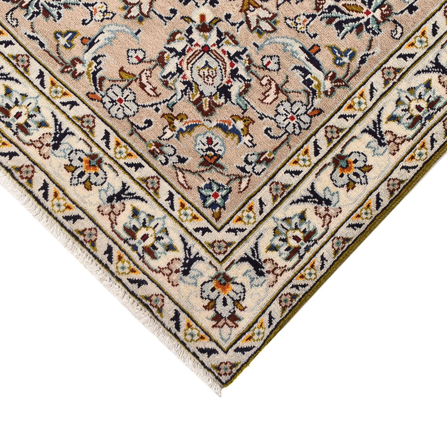 Tapis persan - Keshan - 397 x 293 cm - beige clair