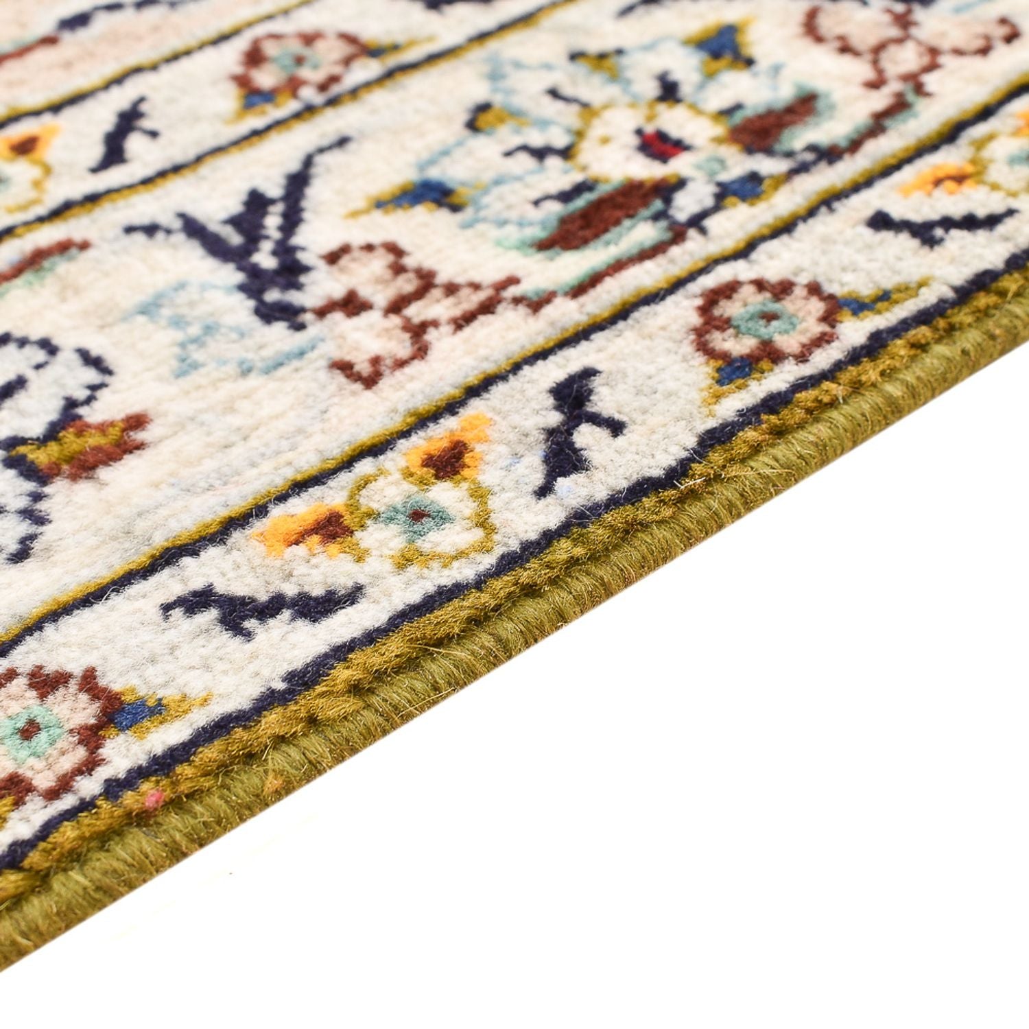 Tapis persan - Keshan - 397 x 293 cm - beige clair