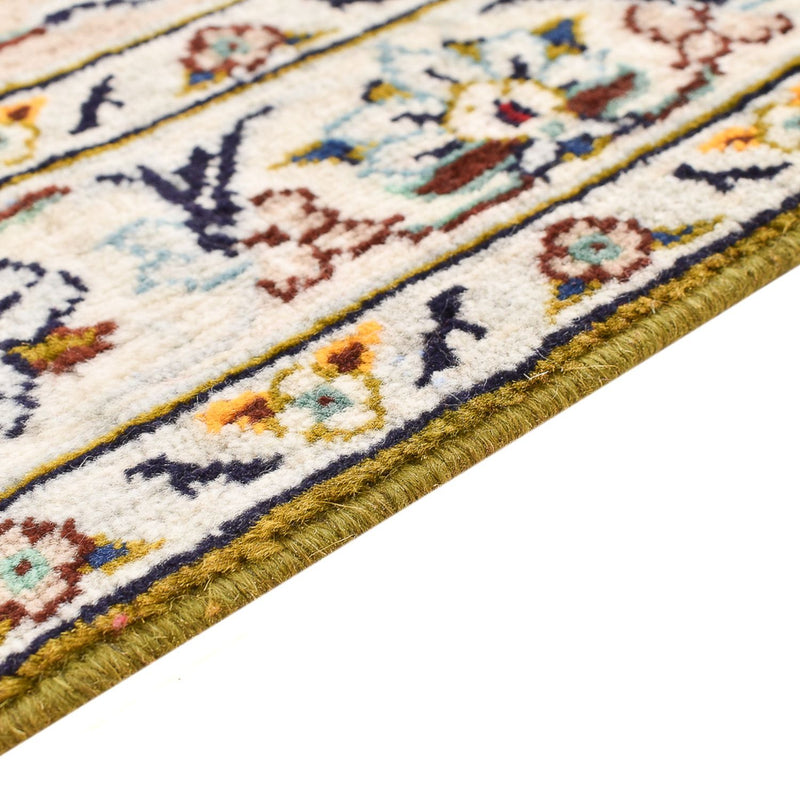 Tapis persan - Keshan - 397 x 293 cm - beige clair