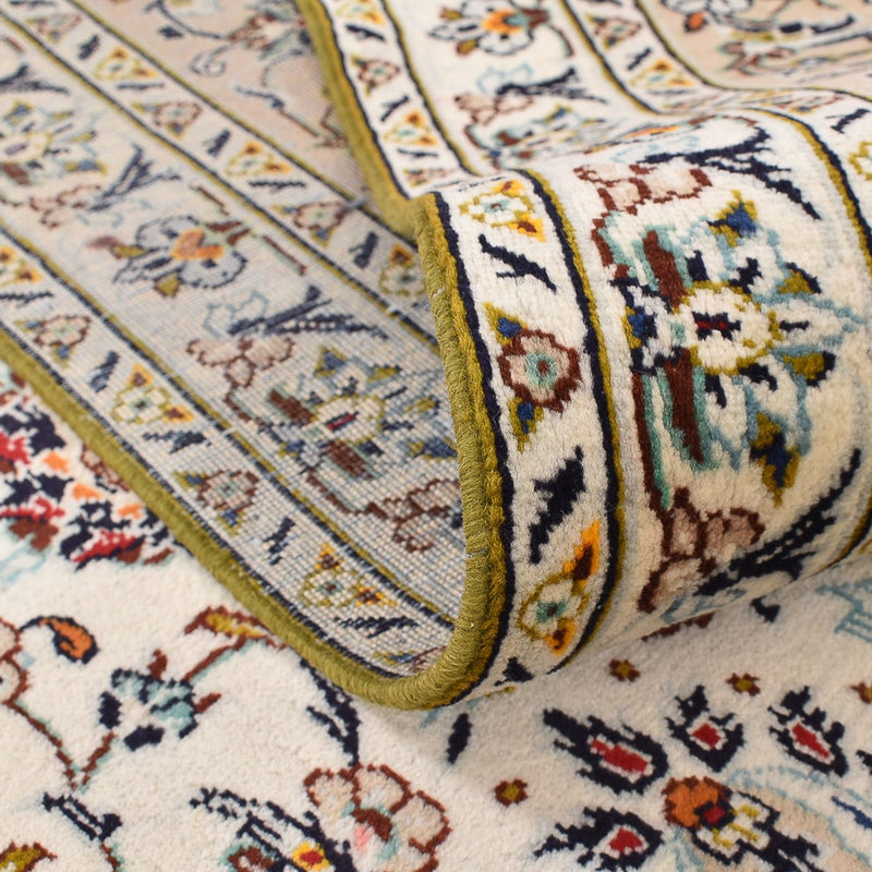 Tapis persan - Keshan - 397 x 293 cm - beige clair
