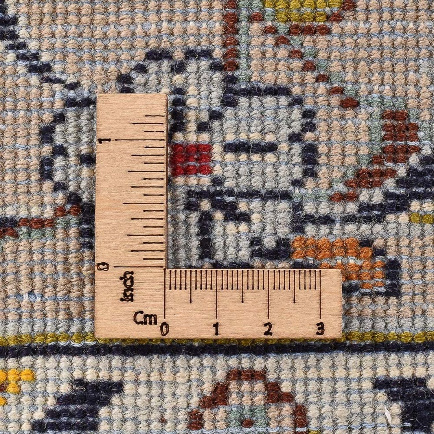 Tapis persan - Keshan - 397 x 293 cm - beige clair