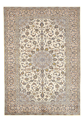 Tapis persan - Keshan - 290 x 190 cm - beige clair