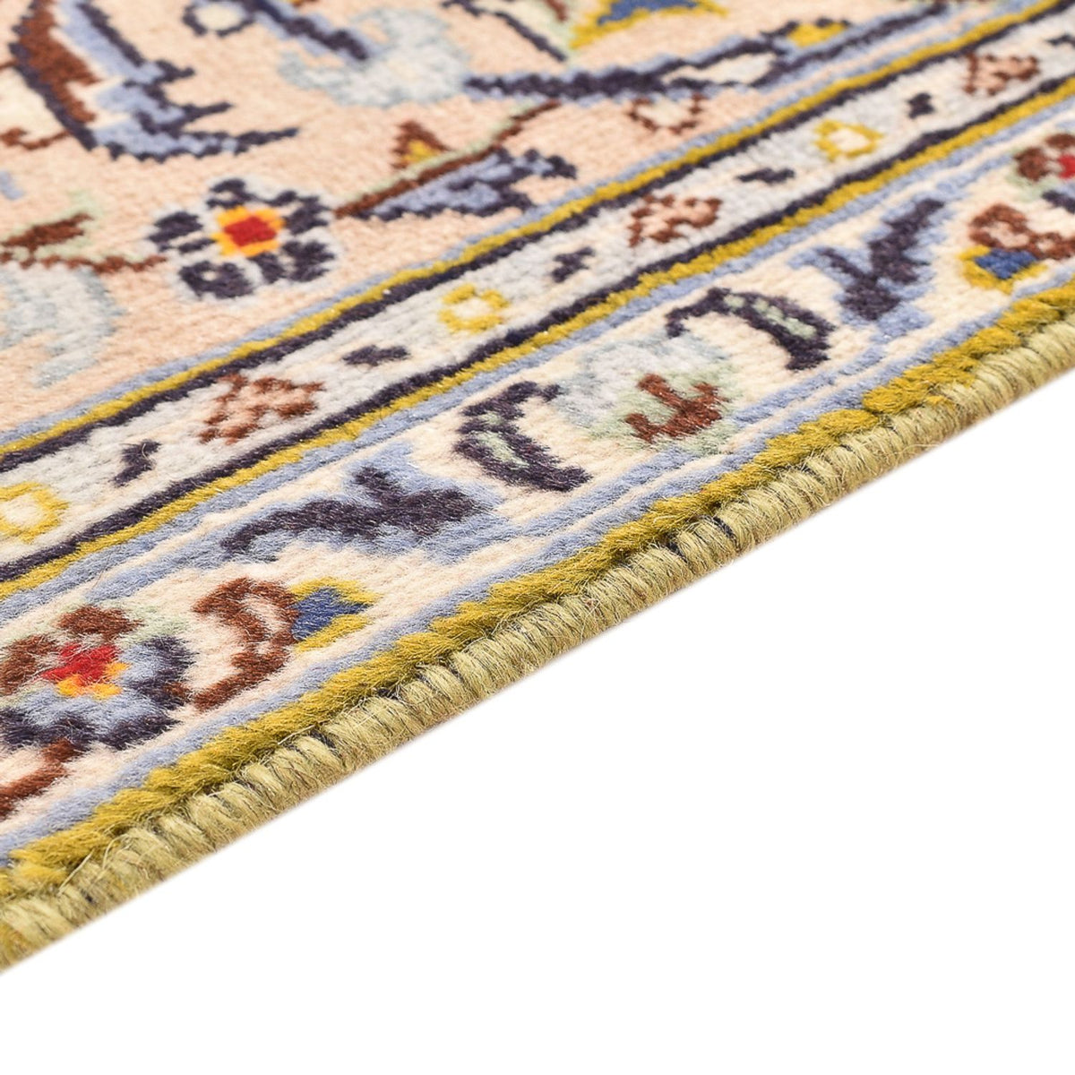 Tapis persan - Keshan - 290 x 190 cm - beige clair