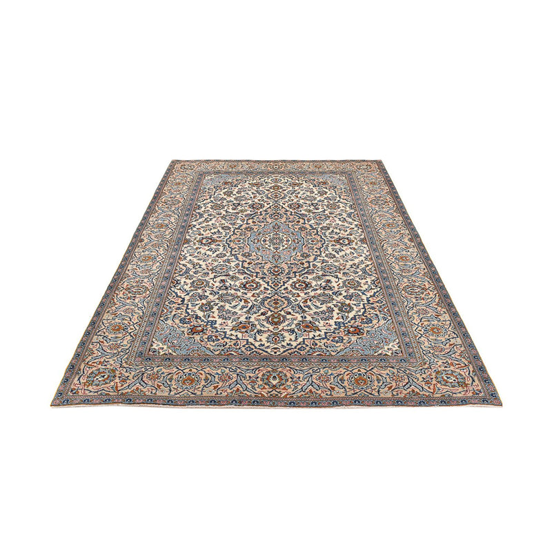 Tapis persan - Keshan - 288 x 198 cm - beige clair