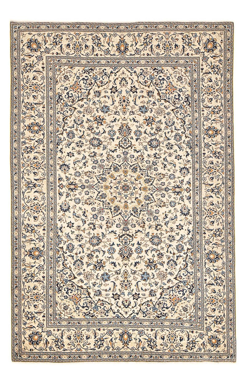 Tapis persan - Keshan - 310 x 196 cm - beige clair