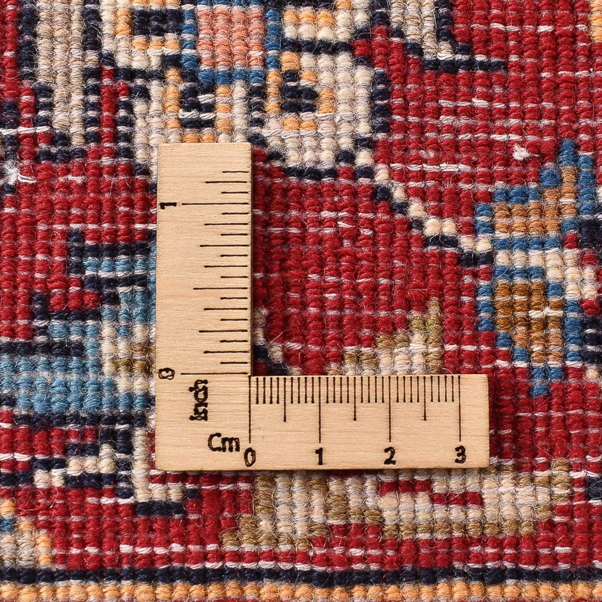 Tapis persan - Keshan - 305 x 195 cm - rouge clair