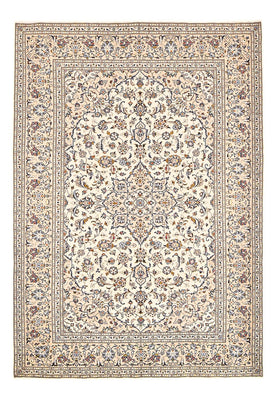 Tapis persan - Keshan - 310 x 207 cm - beige clair