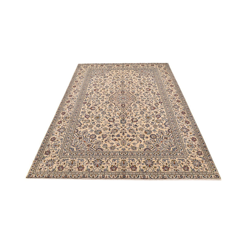 Tapis persan - Keshan - 295 x 196 cm - beige clair