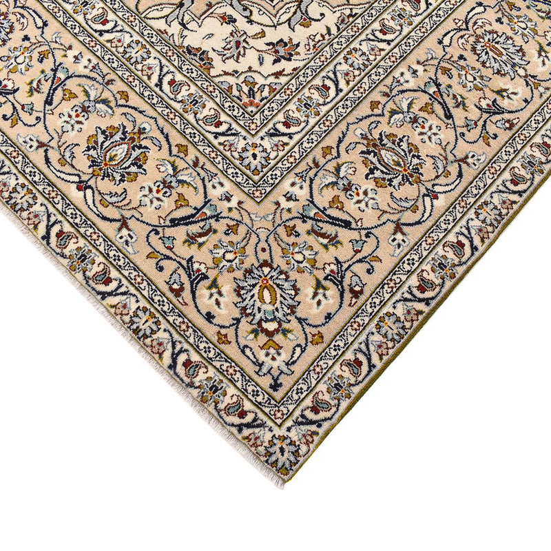 Tapis persan - Keshan - 400 x 288 cm - beige clair