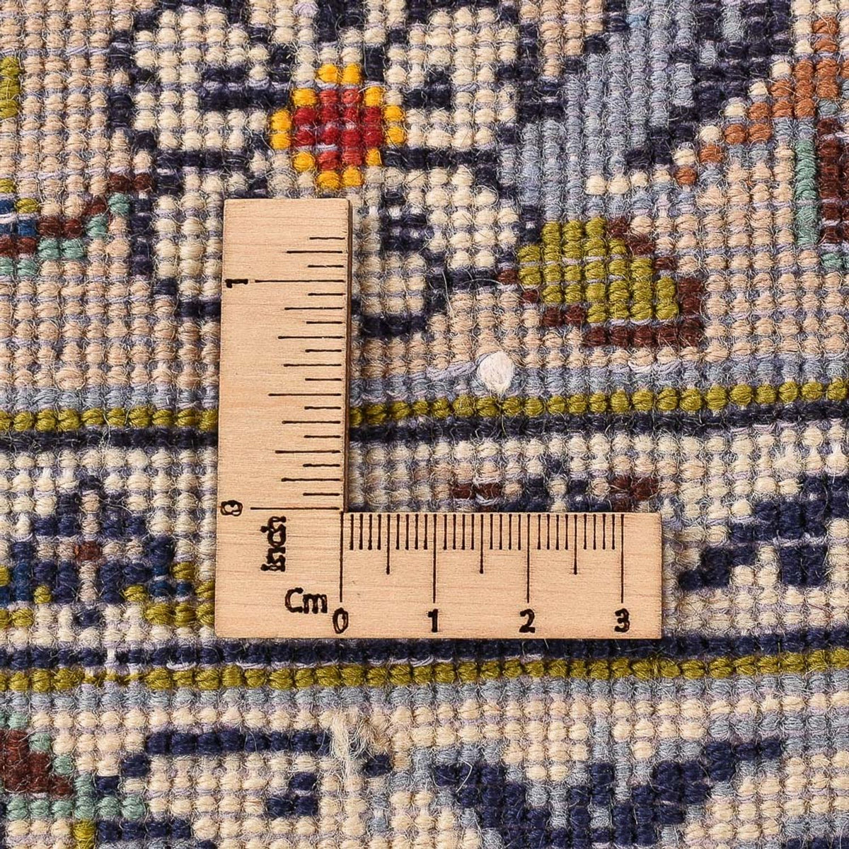 Tapis persan - Keshan - 405 x 292 cm - beige clair