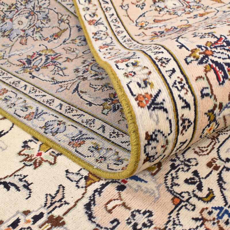 Tapis persan - Keshan - 308 x 208 cm - beige clair