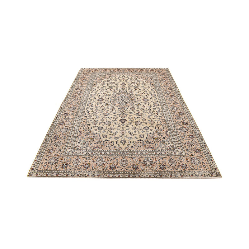 Tapis persan - Keshan - 308 x 208 cm - beige clair