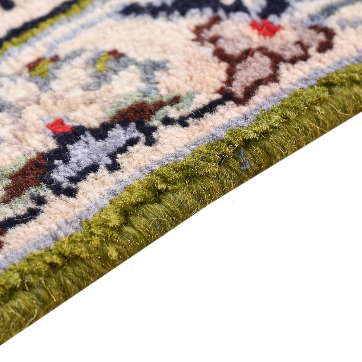 Tapis persan - Keshan - 403 x 282 cm - beige clair