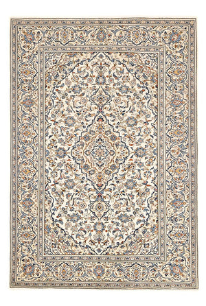 Tapis persan - Keshan - 300 x 200 cm - beige clair