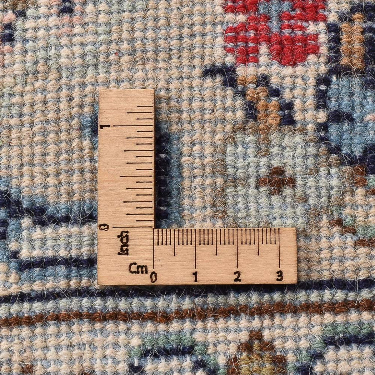 Tapis persan - Keshan - 290 x 191 cm - beige clair