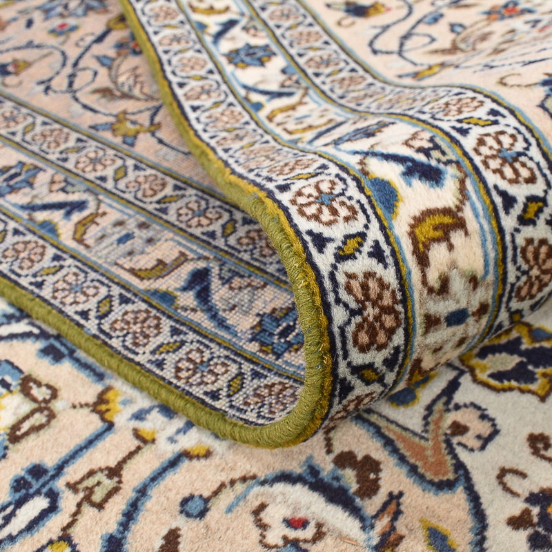 Tapis persan - Keshan - 360 x 246 cm - beige clair