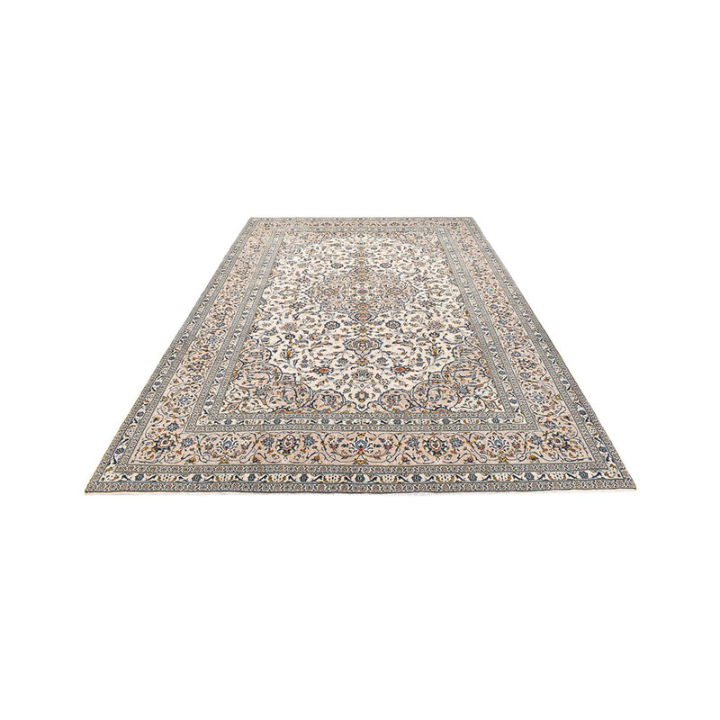 Tapis persan - Keshan - 360 x 246 cm - beige clair