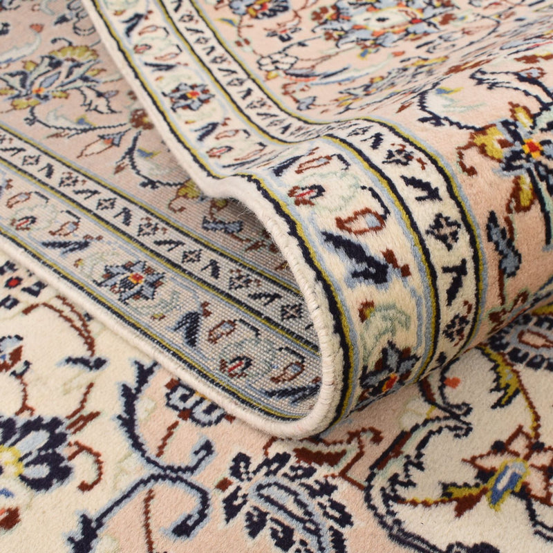 Tapis persan - Keshan - 352 x 242 cm - beige clair