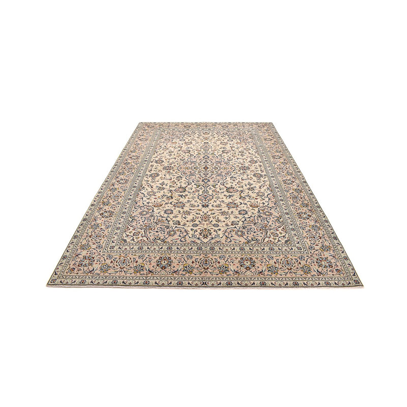 Tapis persan - Keshan - 352 x 242 cm - beige clair