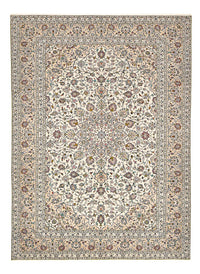 Tapis persan - Keshan - 340 x 245 cm - beige clair