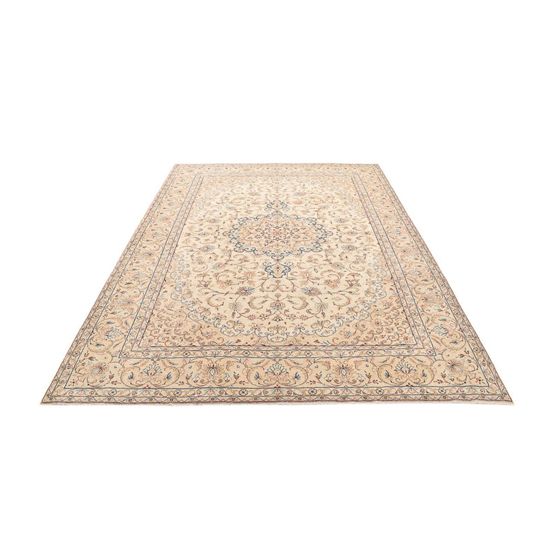 Tapis persan - Keshan - 335 x 250 cm - beige clair