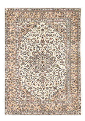 Tapis persan - Keshan - 333 x 235 cm - beige clair