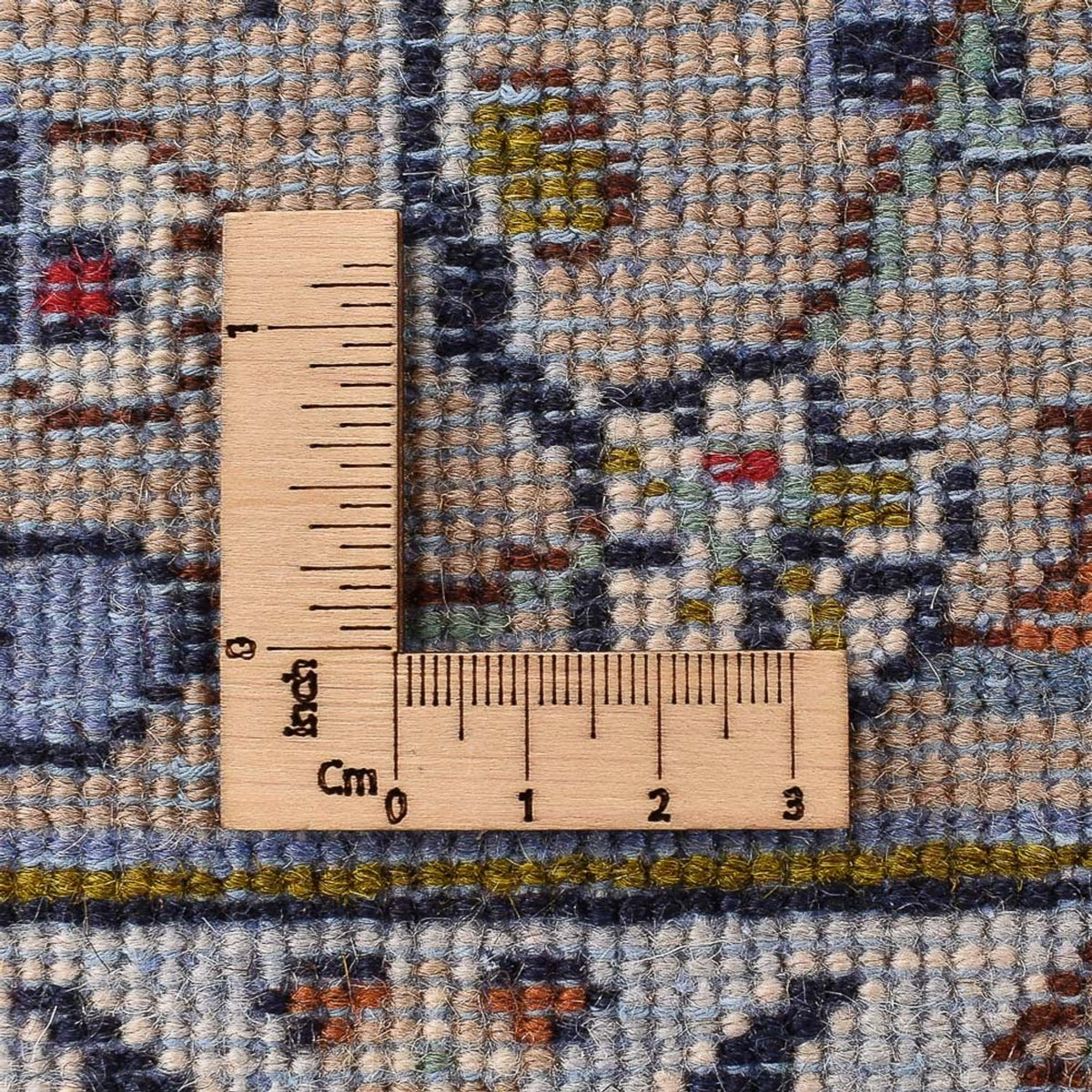 Tapis persan - Keshan - 349 x 241 cm - beige clair