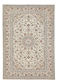 Tapis persan - Keshan - 356 x 242 cm - beige clair