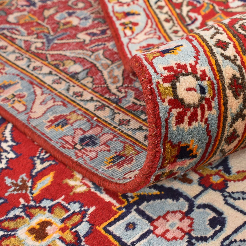 Tapis persan - Keshan - 374 x 265 cm - bleu foncé