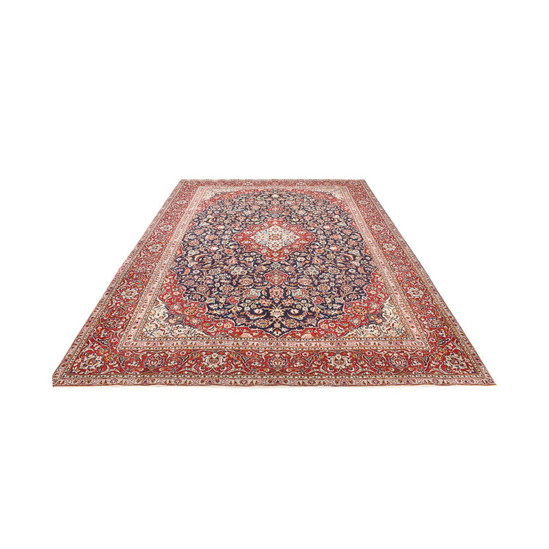 Tapis persan - Keshan - 374 x 265 cm - bleu foncé