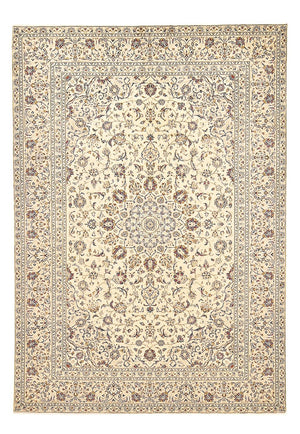 Tapis persan - Keshan - 349 x 235 cm - sable