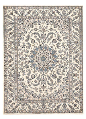 Tapis persan - Nain - 342 x 243 cm - beige clair