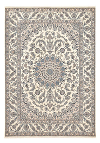 Tapis persan - Nain - 347 x 243 cm - beige clair