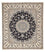 Tapis persan - Nain - 290 x 243 cm - bleu foncé