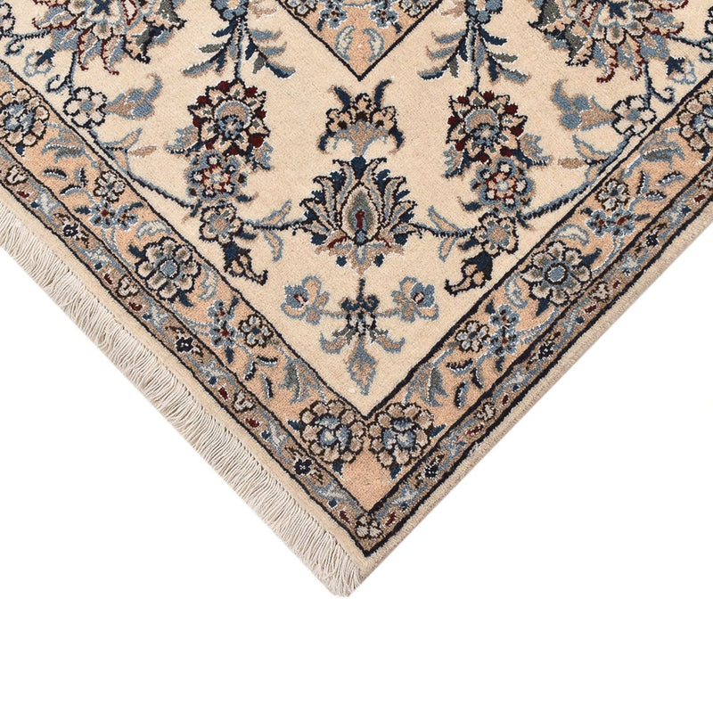 Tapis persan - Nain - 290 x 243 cm - bleu foncé