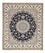 Tapis persan - Nain - 292 x 243 cm - bleu foncé