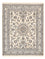 Tapis persan - Nain - 198 x 147 cm - beige clair