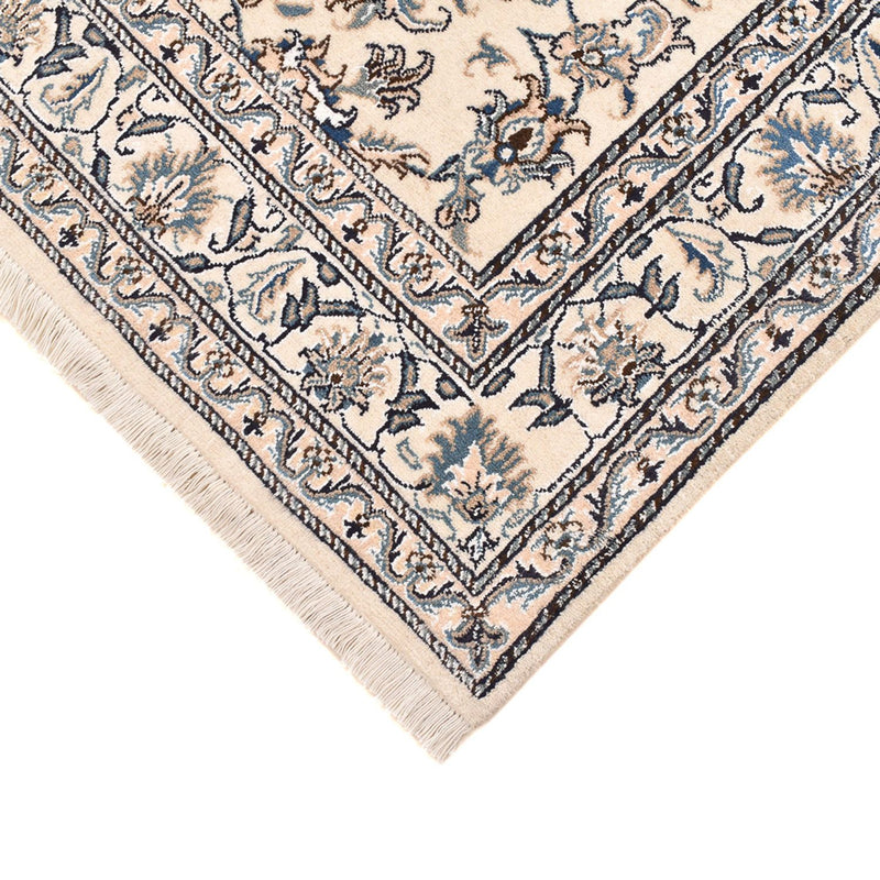 Tapis persan - Nain - 198 x 147 cm - beige clair