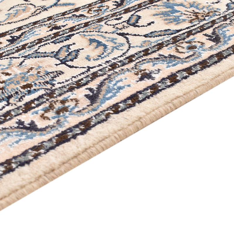Tapis persan - Nain - 198 x 147 cm - beige clair