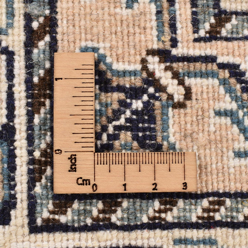 Tapis persan - Nain - 198 x 147 cm - beige clair
