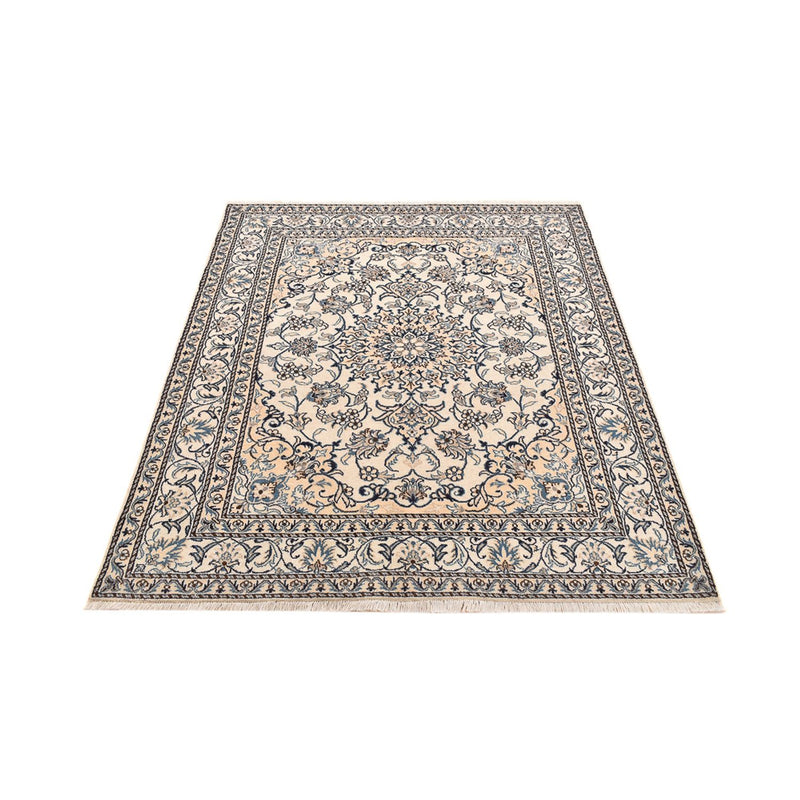Tapis persan - Nain - 198 x 152 cm - beige clair