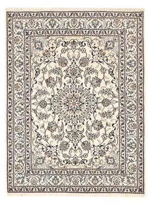 Tapis persan - Nain - 197 x 147 cm - beige clair