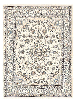 Tapis persan - Nain - 209 x 146 cm - beige clair