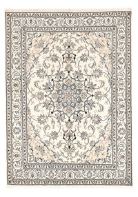 Tapis persan - Nain - 241 x 164 cm - beige clair