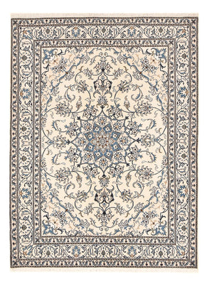 Tapis persan - Nain - 239 x 170 cm - beige clair